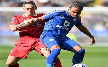 الدوري الإنجليزي: ليفربول يتعادل مع ليستر سيتي سلبيًا في الشوط الأول