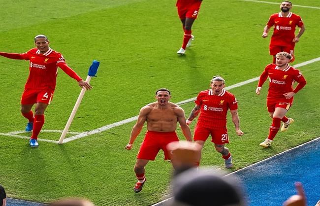 على بعد 3 نقاط من التتويج.. ليفربول يفوز على ليستر سيتي في الدوري الإنجليزي