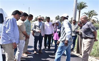 محافظ الأقصر يتفقد عددًا من المشروعات الخدمية والتنموية بمدينة القرنة
