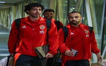 الأهلي يصل إلى القاهرة بعد التعادل مع صن داونز فى ذهاب نصف نهائى أفريقيا..فيديو