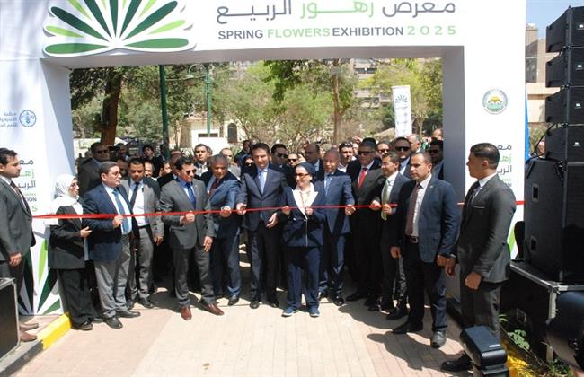 ألوان الطبيعة وأعياد الربيع تزين فعاليات معرض الزهور لعام 2025