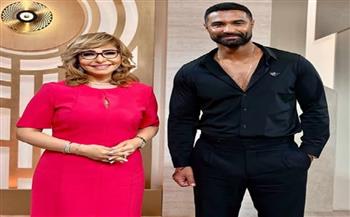 لميس الحديدي تشيد بدور كريم فهمي في مسلسل وتقابل حبيب