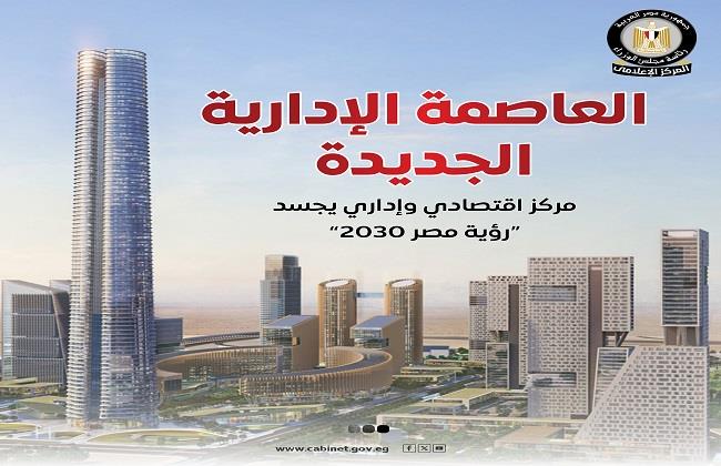 مجلس الوزراء يستعرض إمكانيات العاصمة الإدارية الجديدة كمركز اقتصادي وإداري| انفوجراف