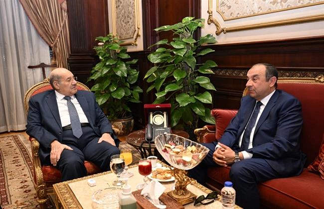 وزير قطاع الأعمال خلال لقاء مع رئيس الشيوخ: تعزيز التواصل مع البرلمان لدعم تطوير الشركات 