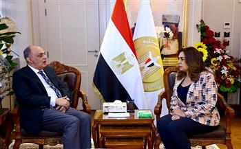 وزيرة التنمية المحلية: نحرص على تفعيل التواصل مع أعضاء مجلسي النواب والشيوخ لبحث مطالب المواطنين