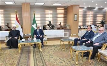 مفتي الجمهورية يبحث مع محافظ الشرقية تعزيز التعاون المشترك وإنشاء فرع لدار الإفتاء بالمحافظة