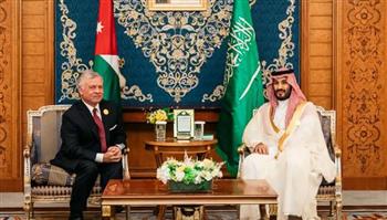 العاهل الأردني وولي العهد السعودي يبحثان تطورات الأوضاع الإقليمية
