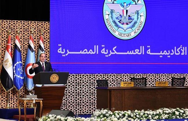  الرئيس السيسى: نحن فى زمن تتعاظم فيه الحاجة  إلى خطاب دينى مستنير وفكر رشيد  وكلمة مسؤولة