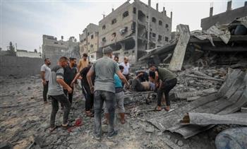 استشهاد 9 فلسطينيين في قصف للاحتلال على مدينة غزة