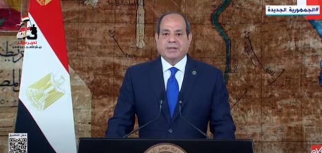 الرئيس السيسي: الحرب على غزة تدمر الأخضر واليابس.. ونرفض تهجير الفلسطينيين