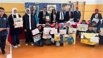 أول تعاون بين الأكاديمية المصرية للفنون بروما ومدرسة" نجيب محفوظ"