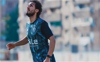  أحمد حمدي يؤدى تدريبات تاهيلية على هامش ودية الزمالك وبهتبم 