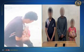 القبض علي أبطال فيديو خطف طفل وتقديمه قربانا لفتح مقبرة أثرية في سوهاج 