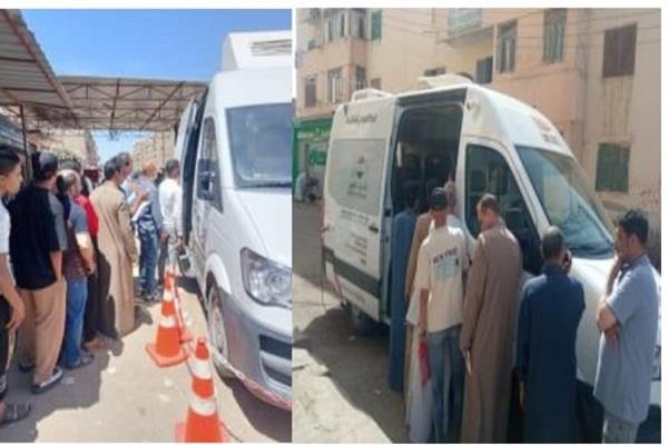 قوافل الأحوال المدنية تستخرج 4 آلاف بطاقة رقم قومى للمواطنين في المحافظات 