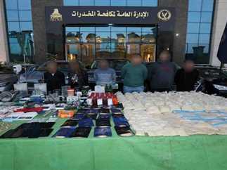    «الداخلية» تواصل التصدى  لجرائم جلب المواد المخدرة والأسلحة