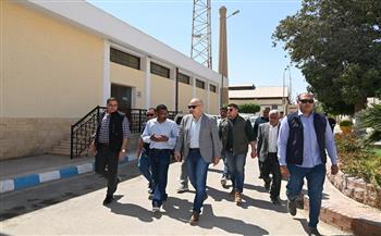 وزير الري يتفقد محطة مياه شرب السويس.. ويتابع حالة الري ومحطات الرفع بنطاق المحافظة  