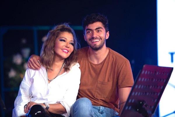 سميرة سعيد تحتفل بعيد ميلاد ابنها شادي