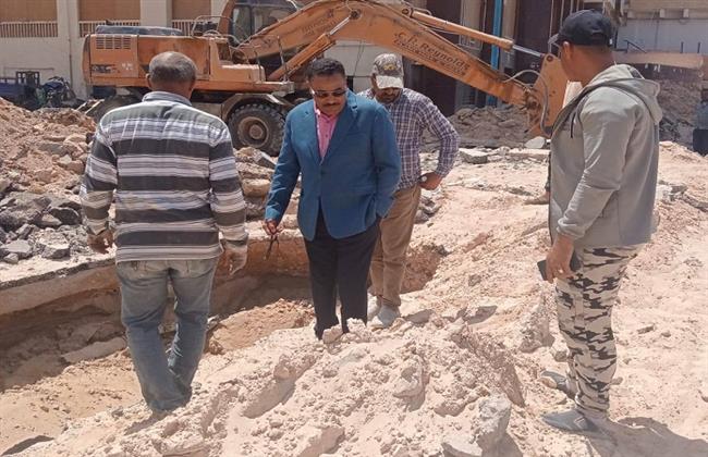 محافظ مطروح يوجه بسرعة إنهاء أعمال تطوير كورنيش مدينة مرسى مطروح