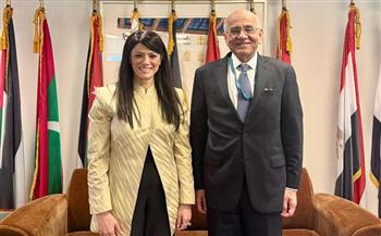 وزيرة التخطيط تبحث مع الرئيس الفخري لمركز التنمية الدولية CGD تعزيز التعاون المستقبلي