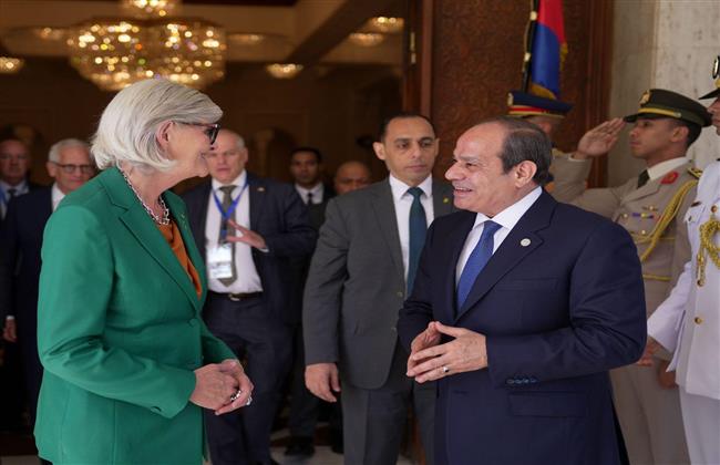 الرئيس السيسي يستقبل الحاكم العام لكومنولث أستراليا