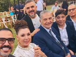 "نجوم الفن يحتفلون بزفاف نجل الشاعر الكبير بهاء الدين محمد
