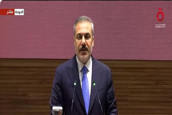 بث مباشر.. مؤتمر صحفي لوزيري خارجية قطر وتركيا