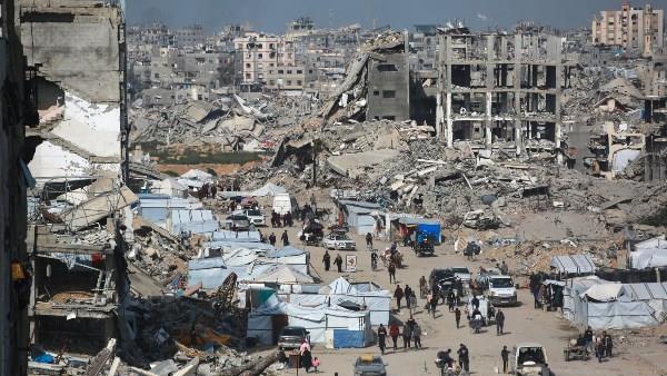 استشهاد 9 فلسطينيين في قصف للاحتلال الإسرائيلي على خان يونس ومدينة غزة