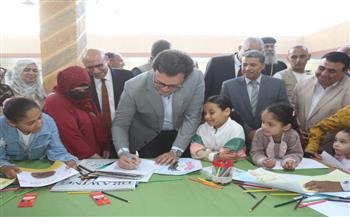 وزير الثقافة يفتتح بيت ثقافة المساعيد بالعريش