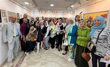 «ارسم مدينتك».. معرض فني بقصر ثقافة الأنفوشي احتفالا بيوم التراث 