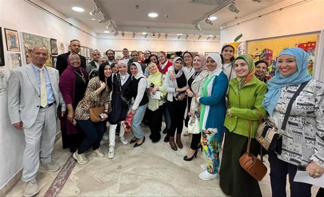 «ارسم مدينتك».. معرض فني بقصر ثقافة الأنفوشي احتفالا بيوم التراث 