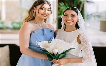 ميار الغيطي توجه رسالة مؤثرة لشقيقتها بمناسبة زواجها