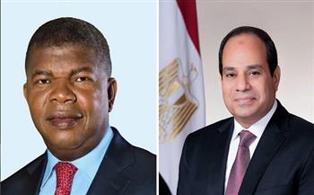 الرئيس السيسي يستقبل نظيره الأنجولي لبحث تعزيز التعاون الثنائي وقضايا القارة الإفريقية