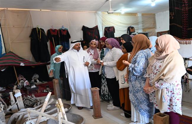 متحف التراث السيناوي يستقبل فتيات الملتقى العشرين لثقافة وفنون الفتاة والمرأة