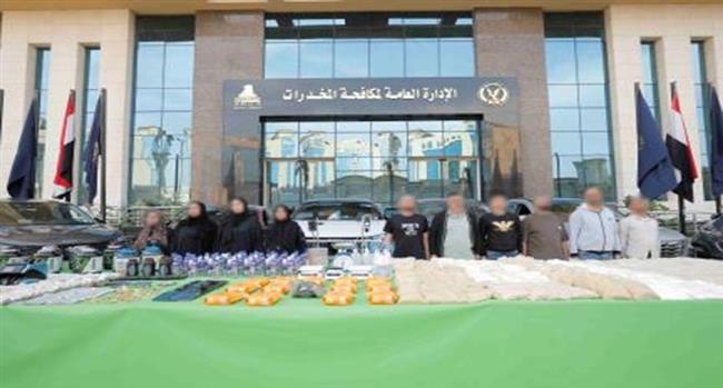 بحوزتهم كمية بقيمة مليار و283 مليون جنيه.. الداخلية تضبط باقي عناصر عصابة جلب الحشيش الاصطناعي