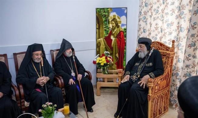 البابا تواضروس يلتقي قيادات كنيستي الأرمن والروم الأرثوذكس في رومانيا