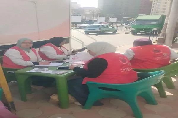 البحيرة: الوحدة المتنقلة لدعم صحة المرأة تواصل عملها للأسبوع الثاني على التوالي