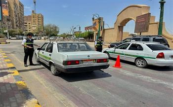 محافظ المنيا يوجه بتكثيف حملات المرور للتأكد من الالتزام بتعريفة الركوب وضبط 50 سيارة تاكسي مخالفة