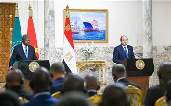 الرئيس السيسي ونظيره الأنجولي يؤكدان رفضهما تشكيل حكومة موازية في السودان