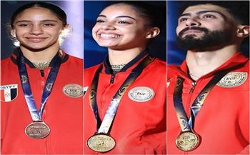 القومي للمرأة يهنئ "جنى محمود وجودى عبد الله" بعد تتويجهما في كأس العالم للجمباز