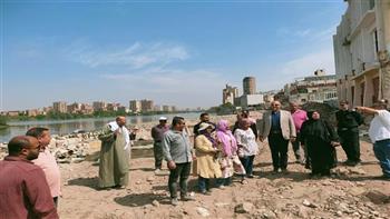 محافظ القليوبية يتفقد أعمال إنشاء ممشى أهل مصر المرحلة الرابعة ببنها 