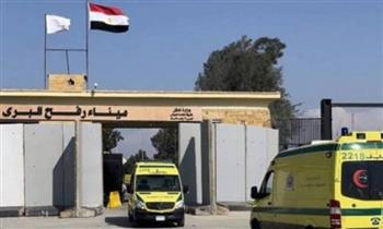 استمرار فتح ميناء رفح البري لليوم الـ44 على التوالي
