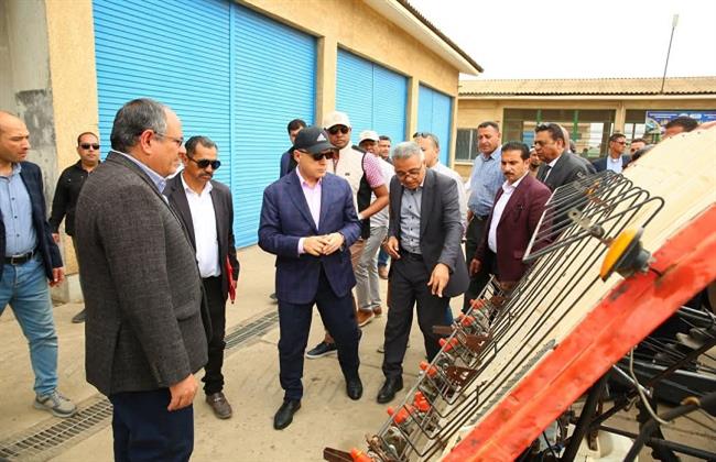 وزير زراعة مدغشقر يزور محطة البحوث الزراعية بسخا في كفر الشيخ