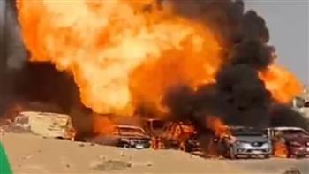 استجابة فورية من وزارة الصحة لحادث خط الغاز بمدينة 6 أكتوبر
