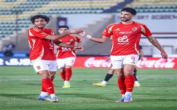 الأهلي يحقق فوزا على بتروجت بثلاثية ويلاحق بيراميدز في الدوري