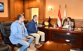 وزير الرياضة يلتقي برئيس اتحاد الدراجات استعدادا لـ البطولة الأفريقية   