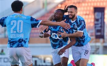 بيراميدز يعزز صدارة الدوري بهدفين في مرمى حرس الحدود 