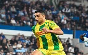 مصطفى محمد على مقاعد بدلاء نانت أمام نيس بالدوري الفرنسي 