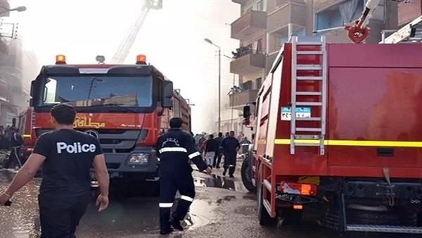 الحماية المدنية بالجيزة تسيطر على تسرب غاز في فيصل 