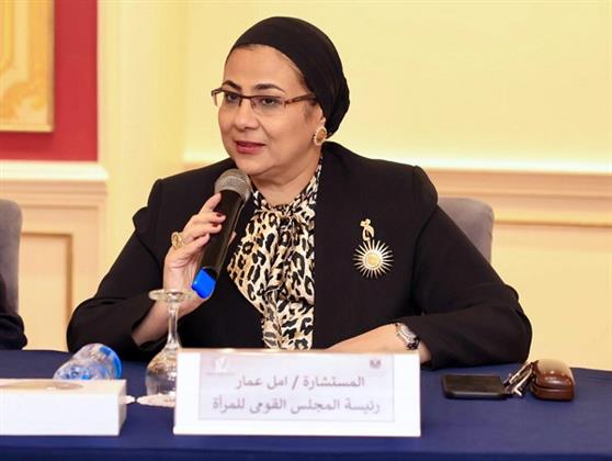 أمل عمار تشهد ختام فعاليات التدريب التفاعلي الثالث لقاضيات مجلس الدولة