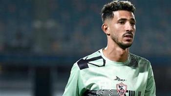 الزمالك يكشف سبب غياب أحمد فتوح عن مباراة المصري
